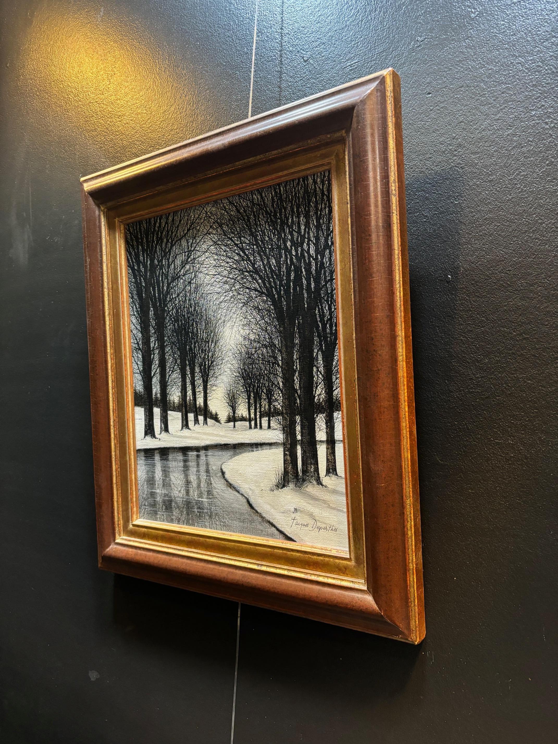 Neklo par Jacques Deperthes - Huile sur toile 33x41 cm 2