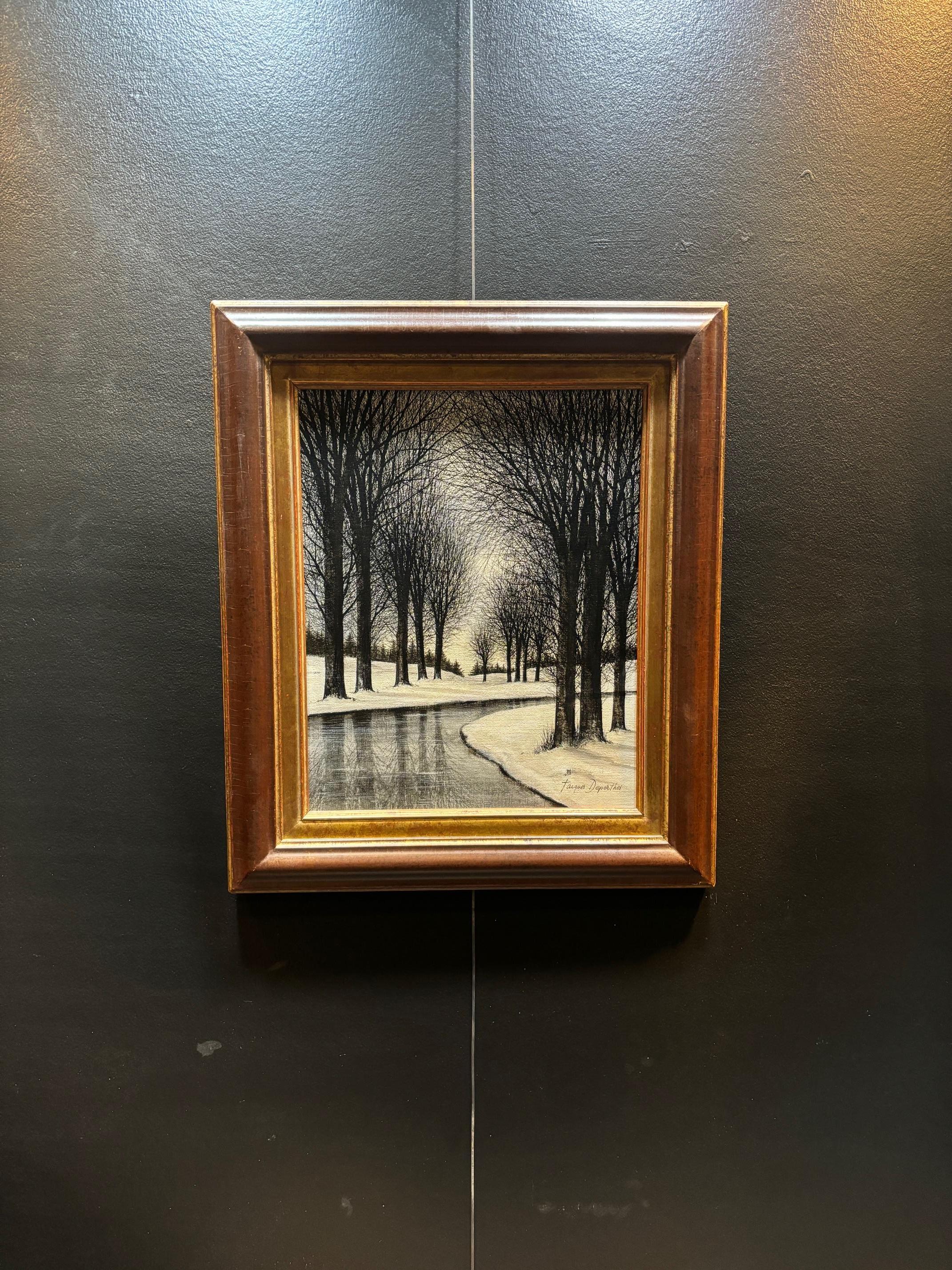 Neklo par Jacques Deperthes - Huile sur toile 33x41 cm 3