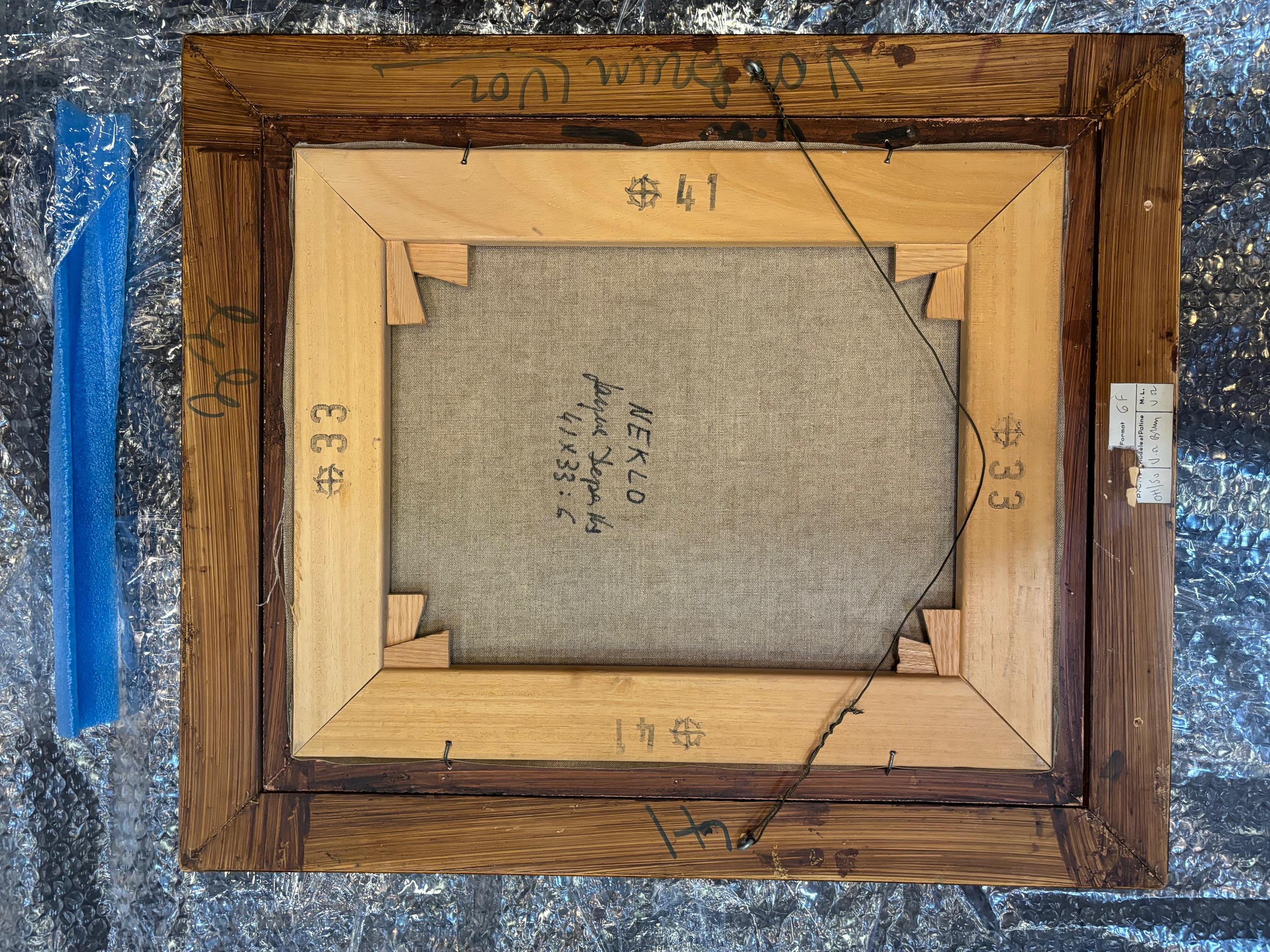 Neklo par Jacques Deperthes - Huile sur toile 33x41 cm 5