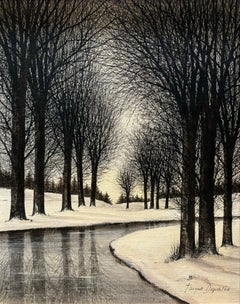Neklo par Jacques Deperthes - Huile sur toile 33x41 cm