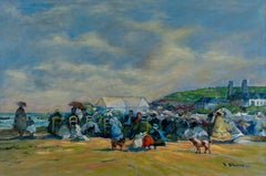 The Beach at Trouville