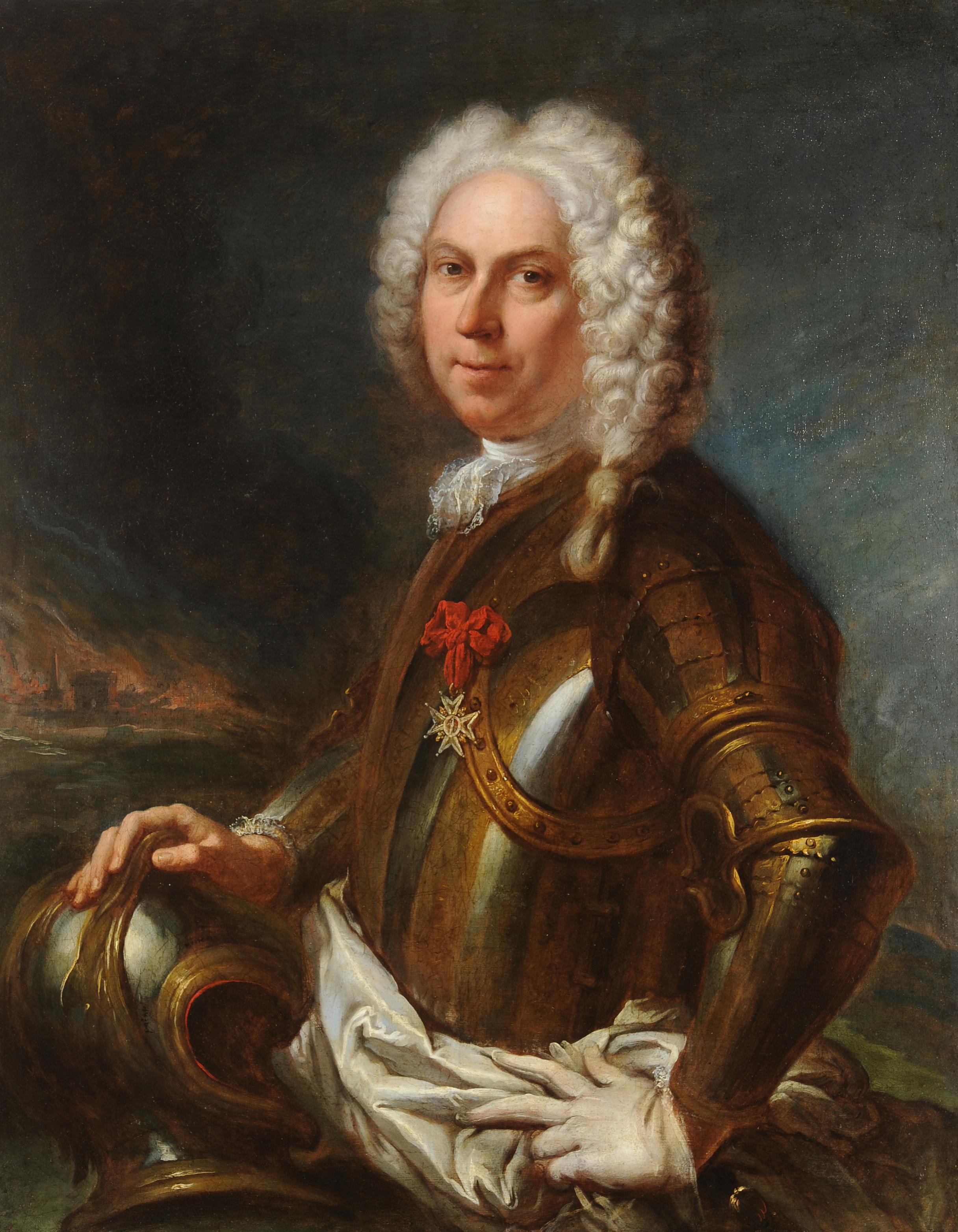Retrato de un hombre con armadura