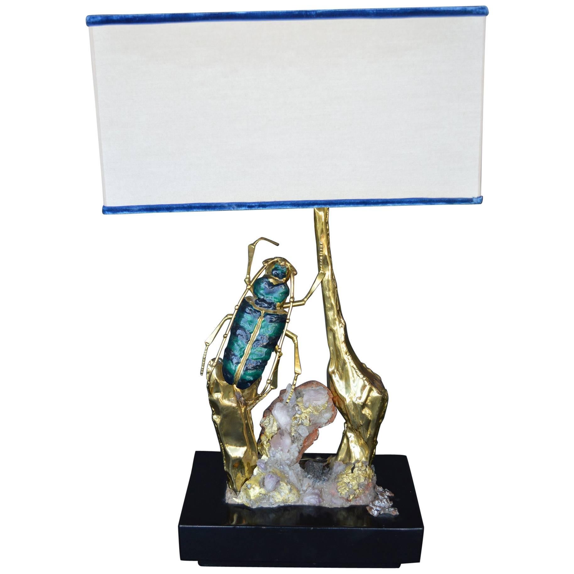 Jacques Duval-Brasseur Beetle Table Lamp