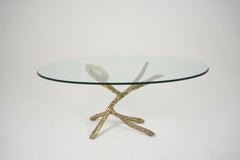 Jacques Duval Brasseur Tavolino da caffè Francia anni '70