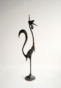 Jacques Duval Brasseur:: Lampadaire "Coq":: France:: 1970