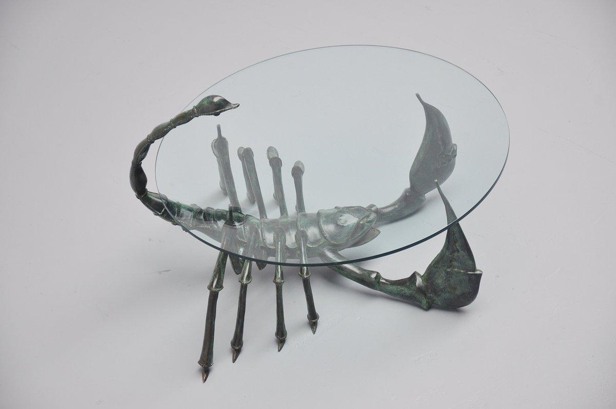 Mid-Century Modern Jacques Duval-Brasseur Scorpion Coffee Table, France, 1970