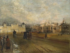 Horse Guards Parade, a landscape painting by Jacques Emile Blanche (1920)
