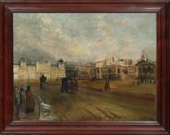 Horse Guards Parade, a landscape painting by Jacques Emile Blanche (1920)