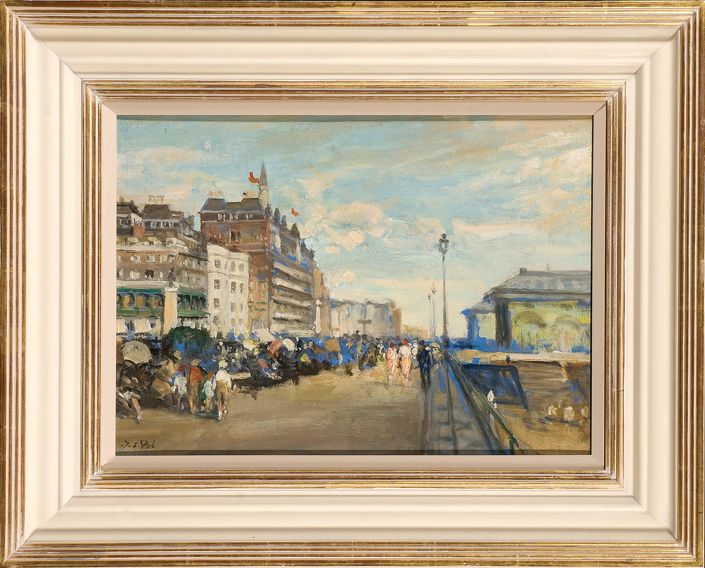 Jacques Emile Blanche Landscape Painting - King's Road, Brighton