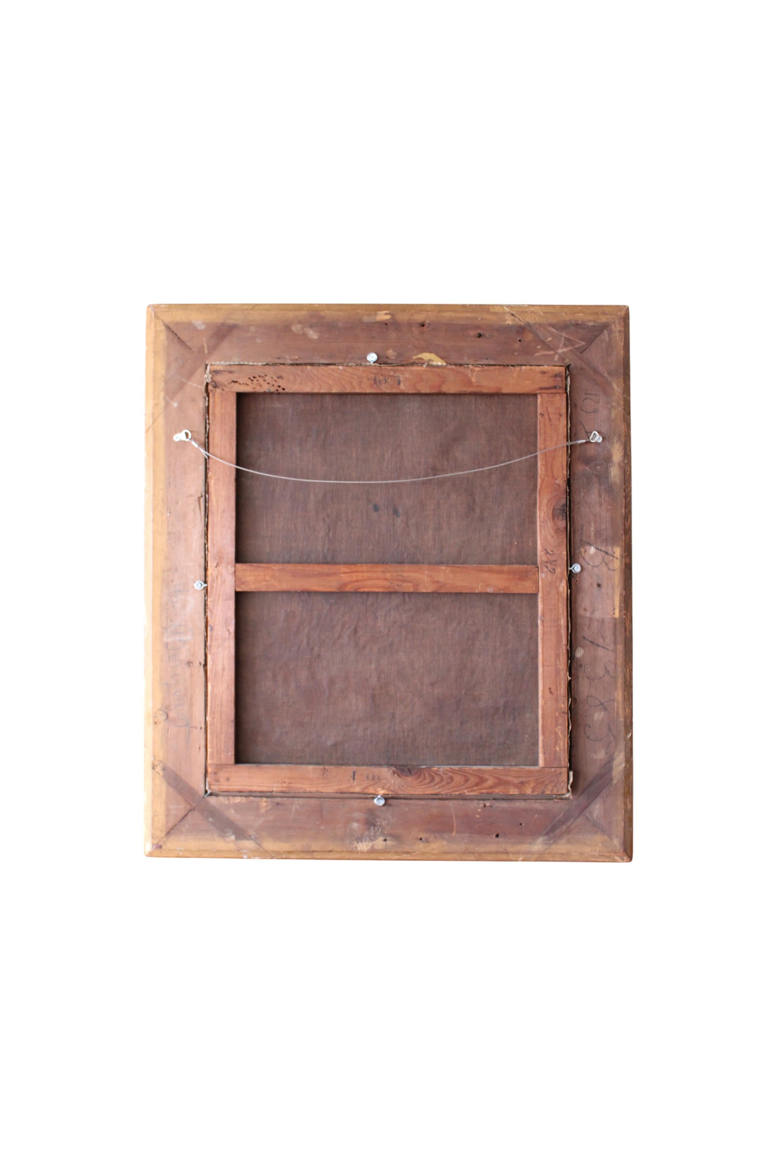 Portrait ancien d'une jeune fille lisant, peinture à l'huile de Jacques Emile Blot en vente 10