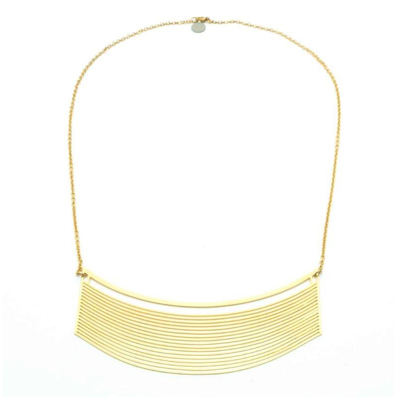 Jacques Esterel French Geometric Vintage Necklace, 70s In Excellent Condition In Verviers, Région Wallonne