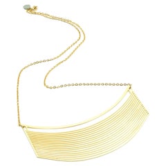 Jacques Esterel French Geometric Vintage Necklace, 70s