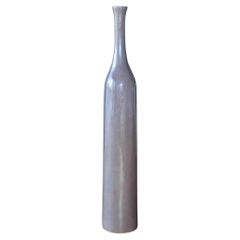 Jacques et Danièle Ruelland vases en céramique émaillée grise