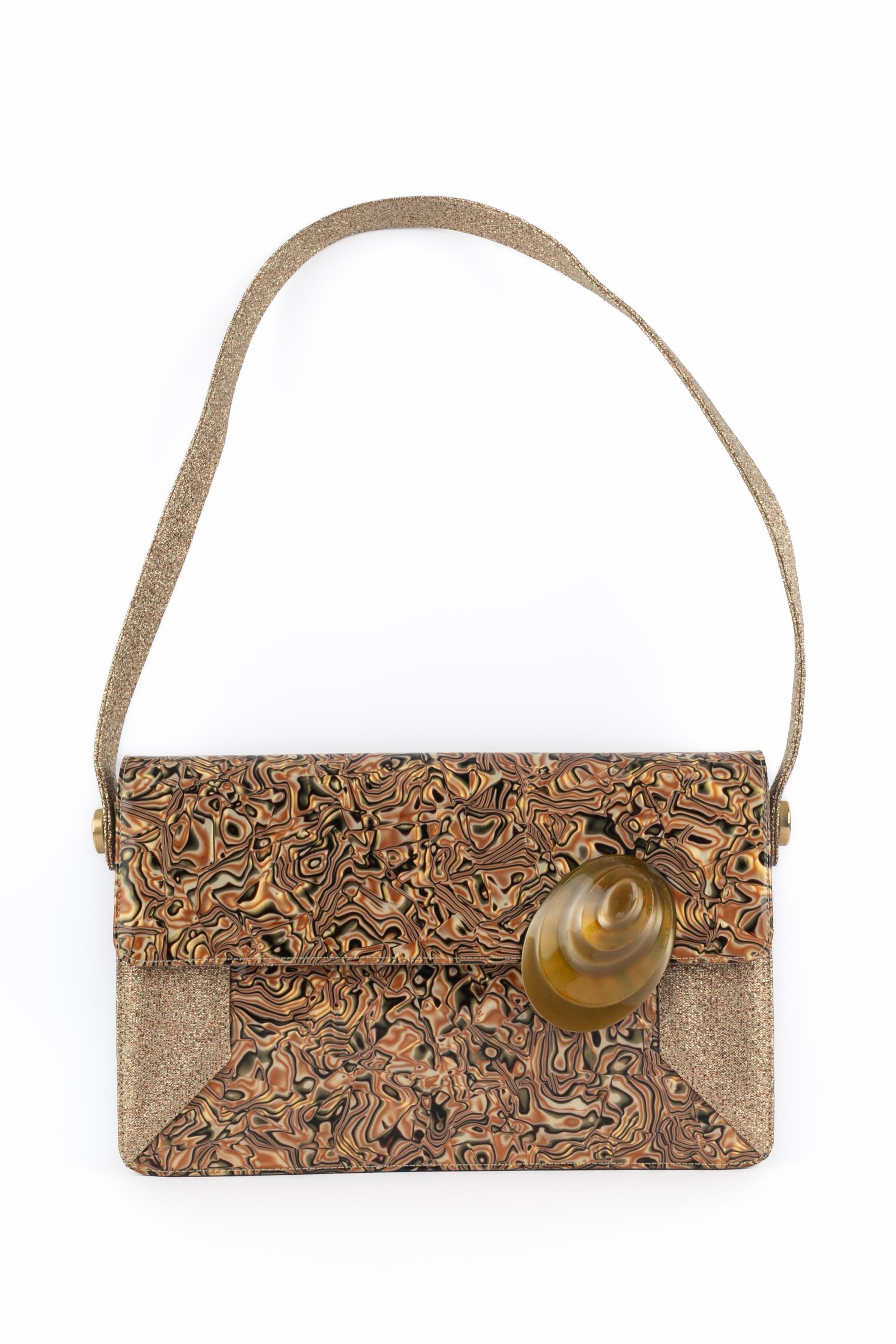 Marrone Borsa Jacques Fath in vendita