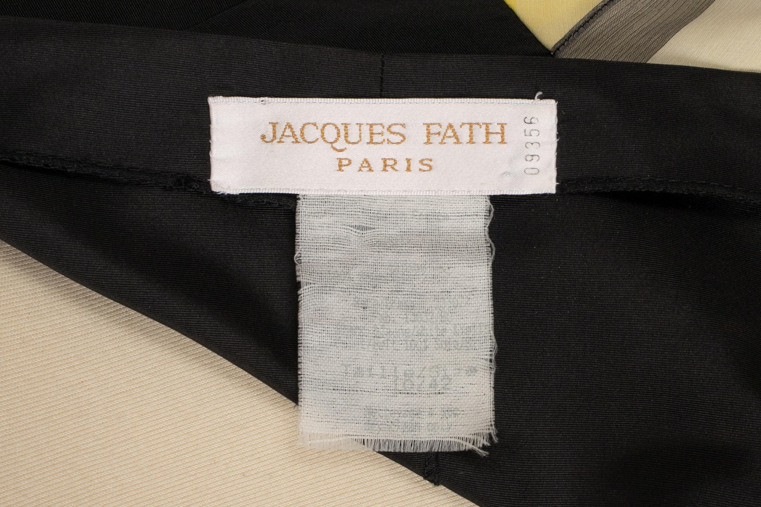 Vestido Jacques Fath en venta 5