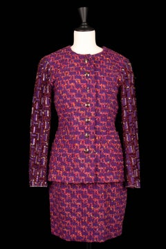 Jacques Fath suit by Tom Van Lingen circa 1995