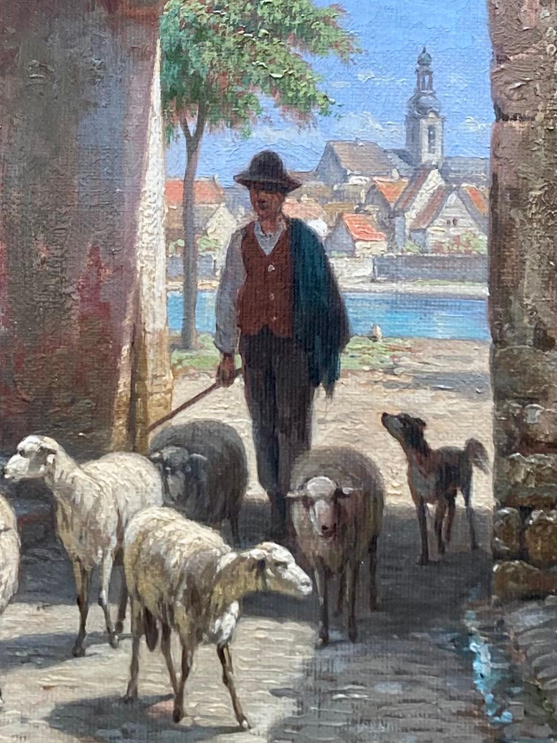 Vista de la Puerta Principal de Wertheim, 1883
