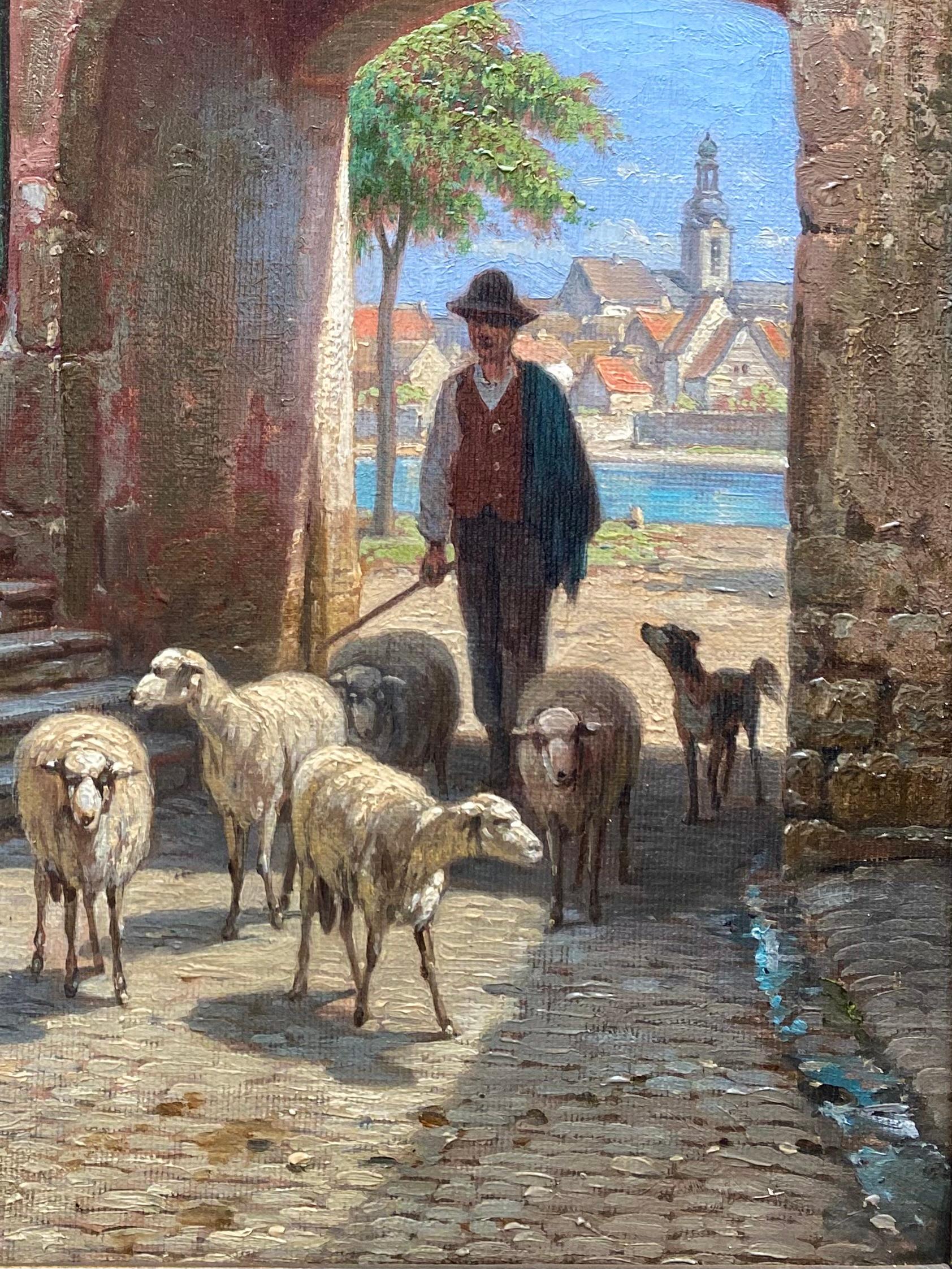 Vista de la Puerta Principal de Wertheim, 1883