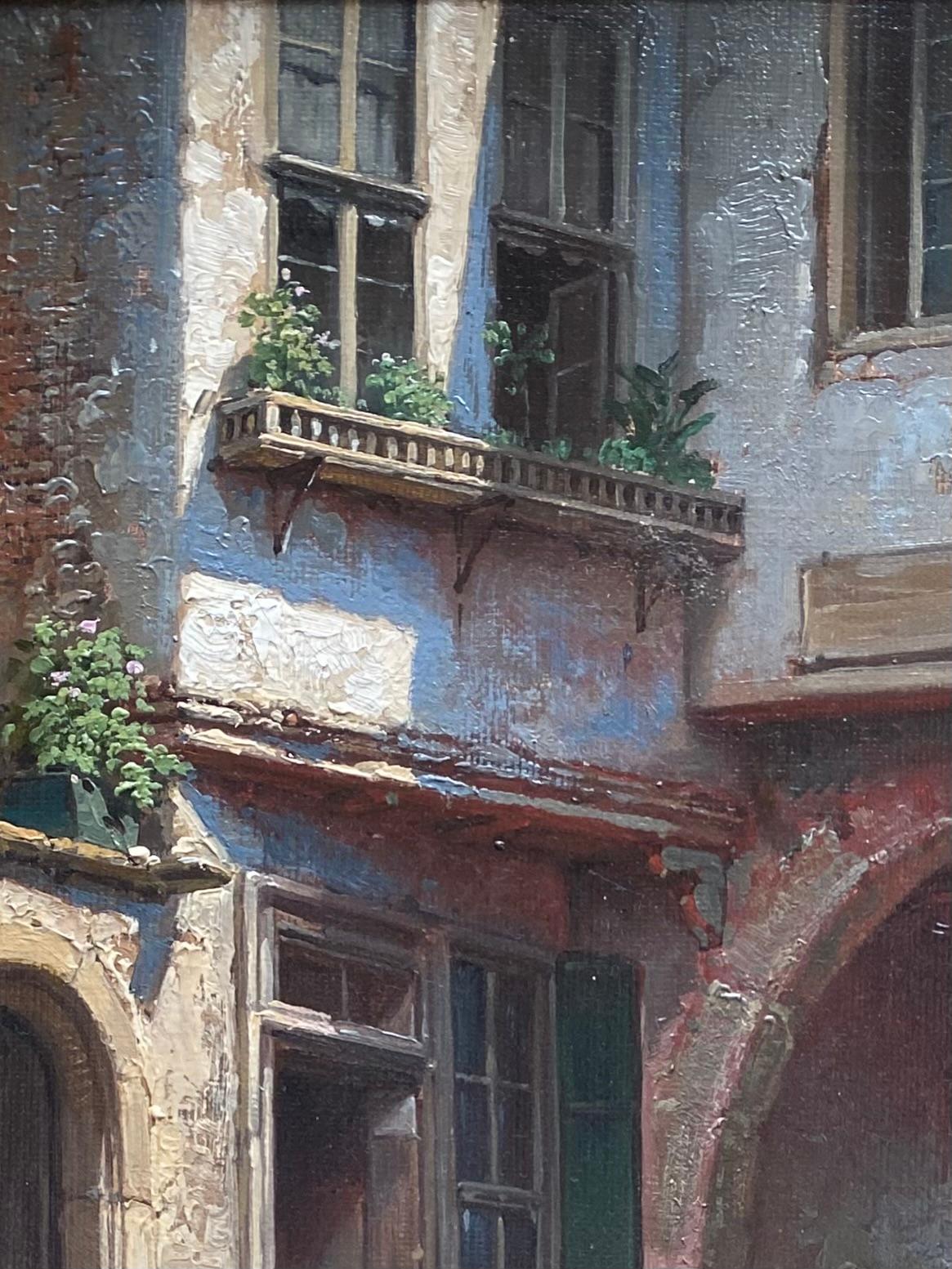 Vista de la Puerta Principal de Wertheim, 1883
