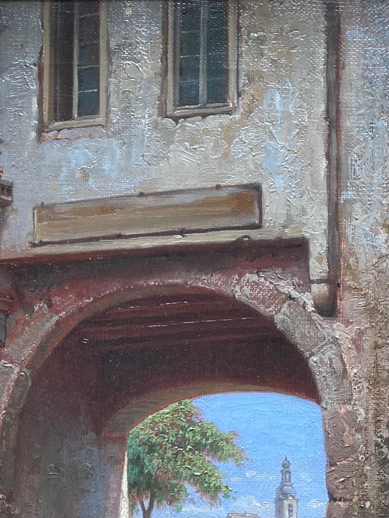 Vista de la Puerta Principal de Wertheim, 1883