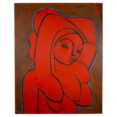 Jacques Gabriel, Óleo sobre lienzo, Sin título, Firmado