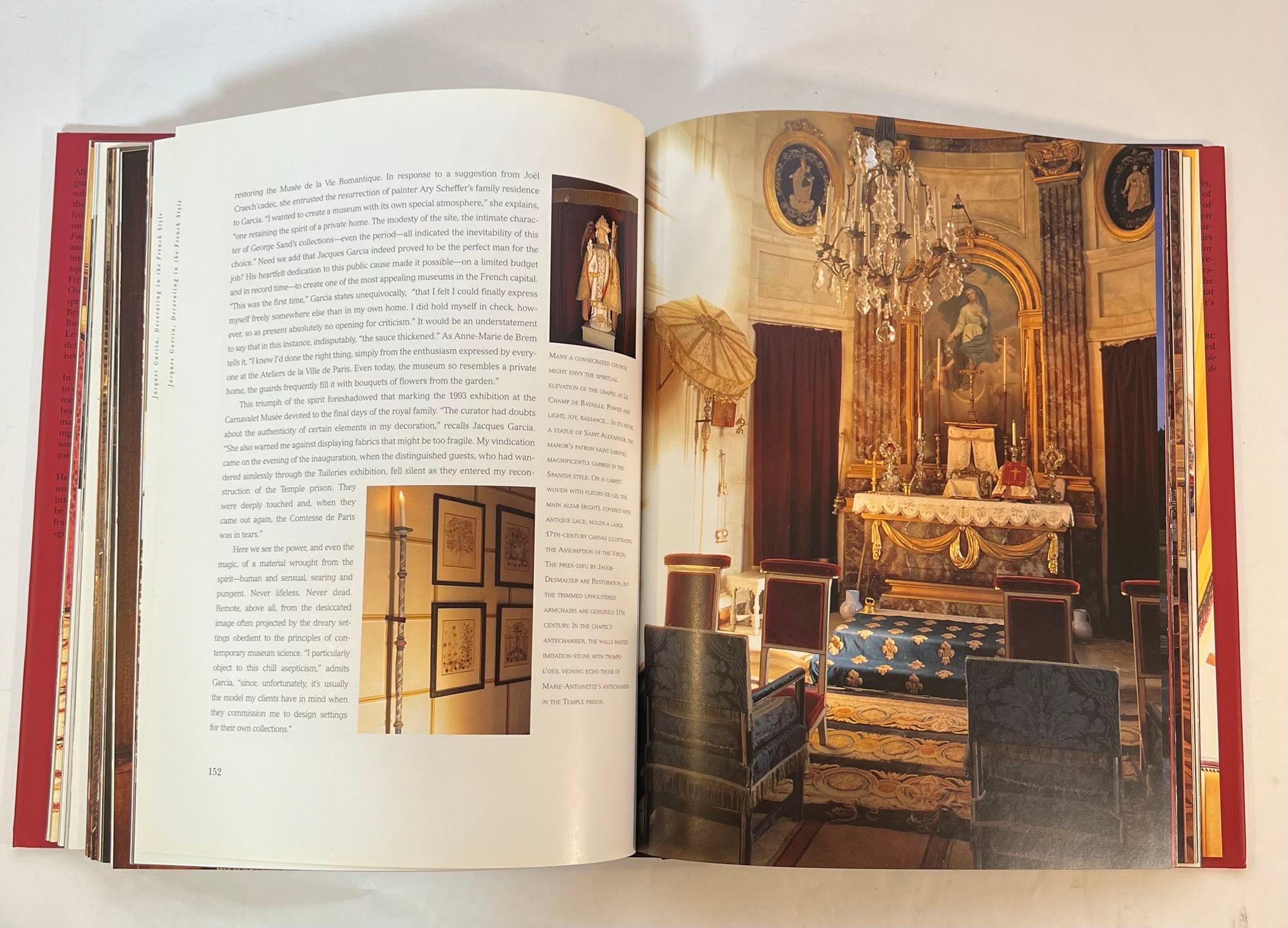 20th Century Jacques Garcia Decorating In The French Style Book by Franck Ferrand 1999 For Sale