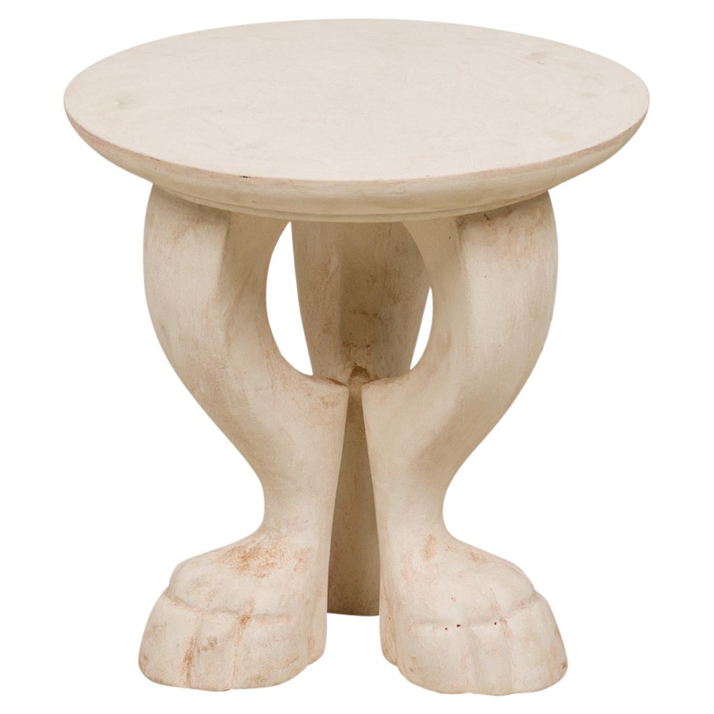 Jacques Garcia for Baker Furniture Company French Le Lion Stone End / Side Table