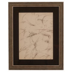 Jacques Germain — Ink on Paper, Signed & Studio Stamp