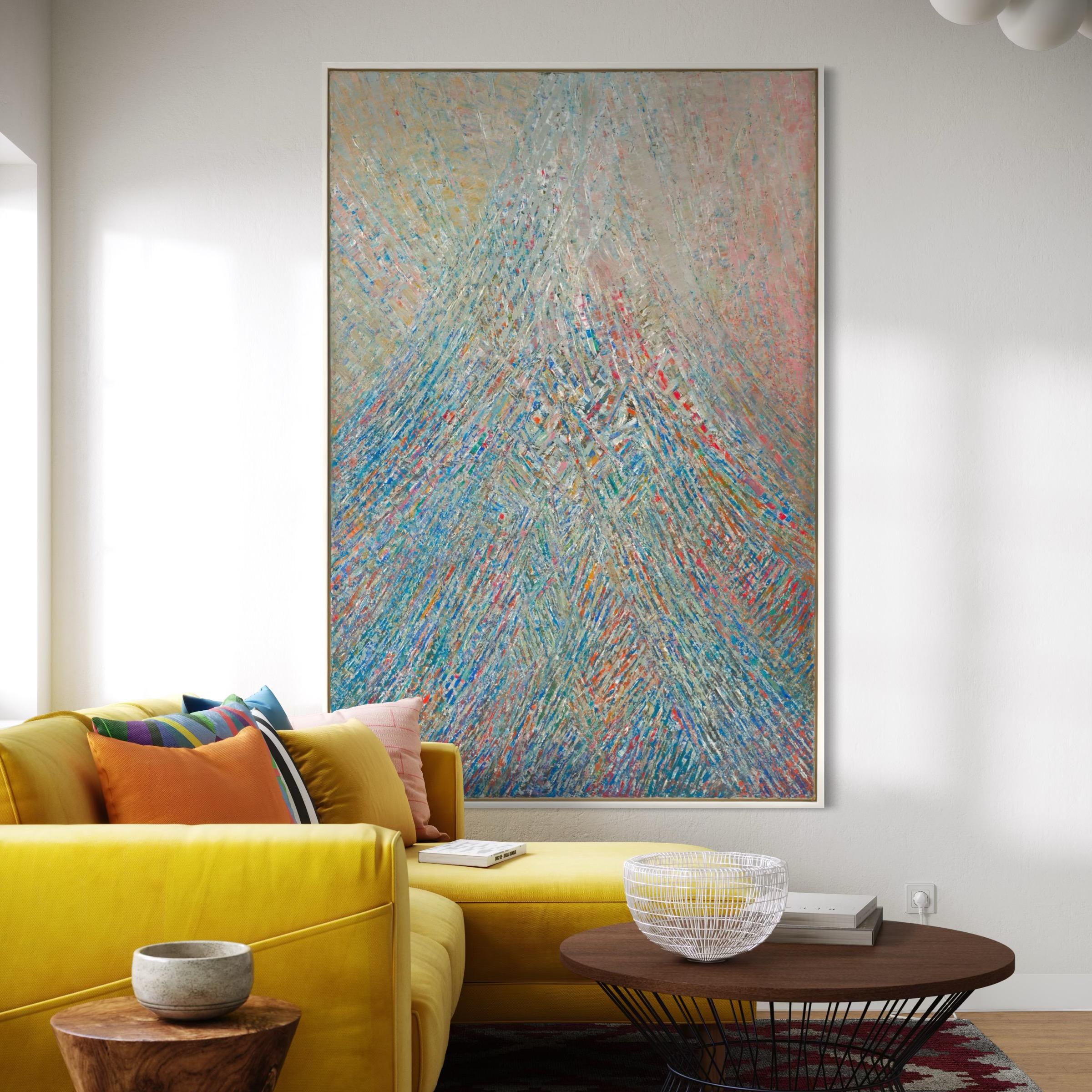 Composition - Painting by Jacques Germain