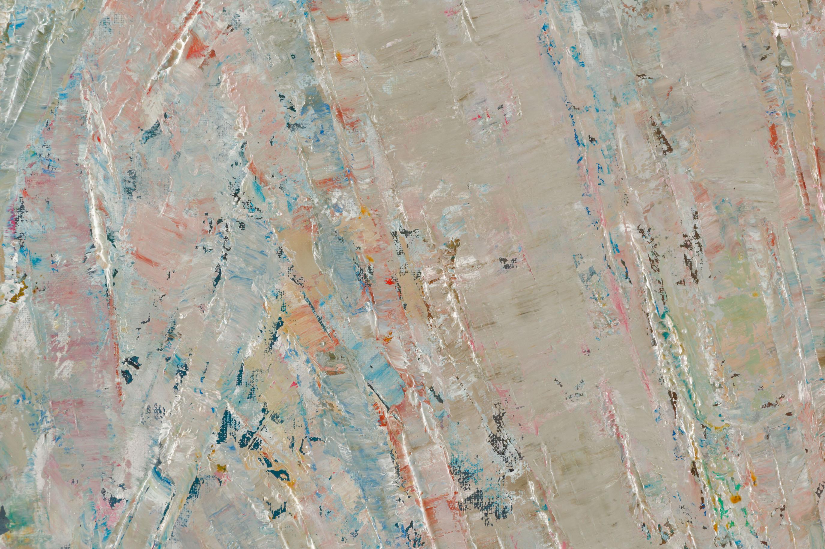 Waterline Fine Art, Austin, TX is pleased to present the following work:

Jacques Germain
Composition, 1971
Oil on canvas

76.75 x 51 in.
78.75 x 53 in. (framed)

Custom framed in a solid maple floater with an heirloom white