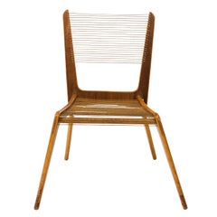 Jacques Guillon Cord Chair, circa 1950s