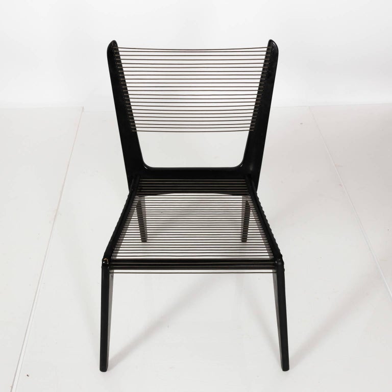 Jacques Guillon Cord Chair at 1stDibs