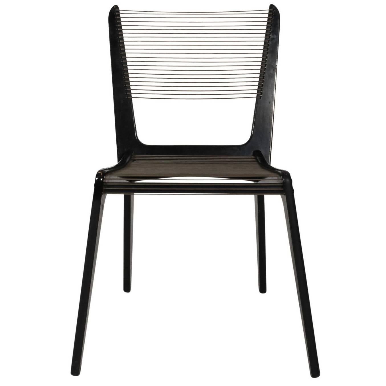 Jacques Guillon Cord Chair at 1stDibs