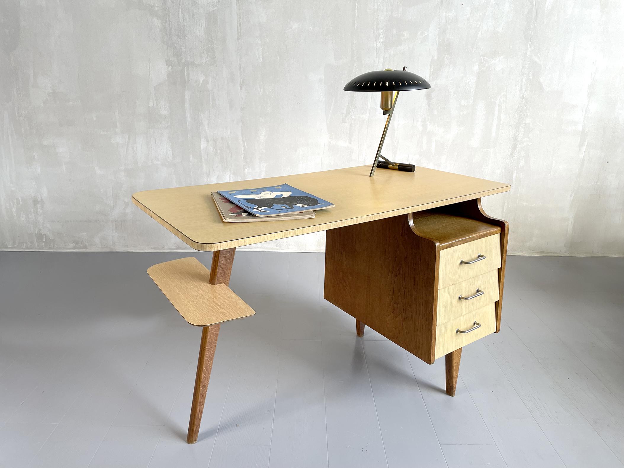 Jacques Hauville, Tripod Desk 1950 3
