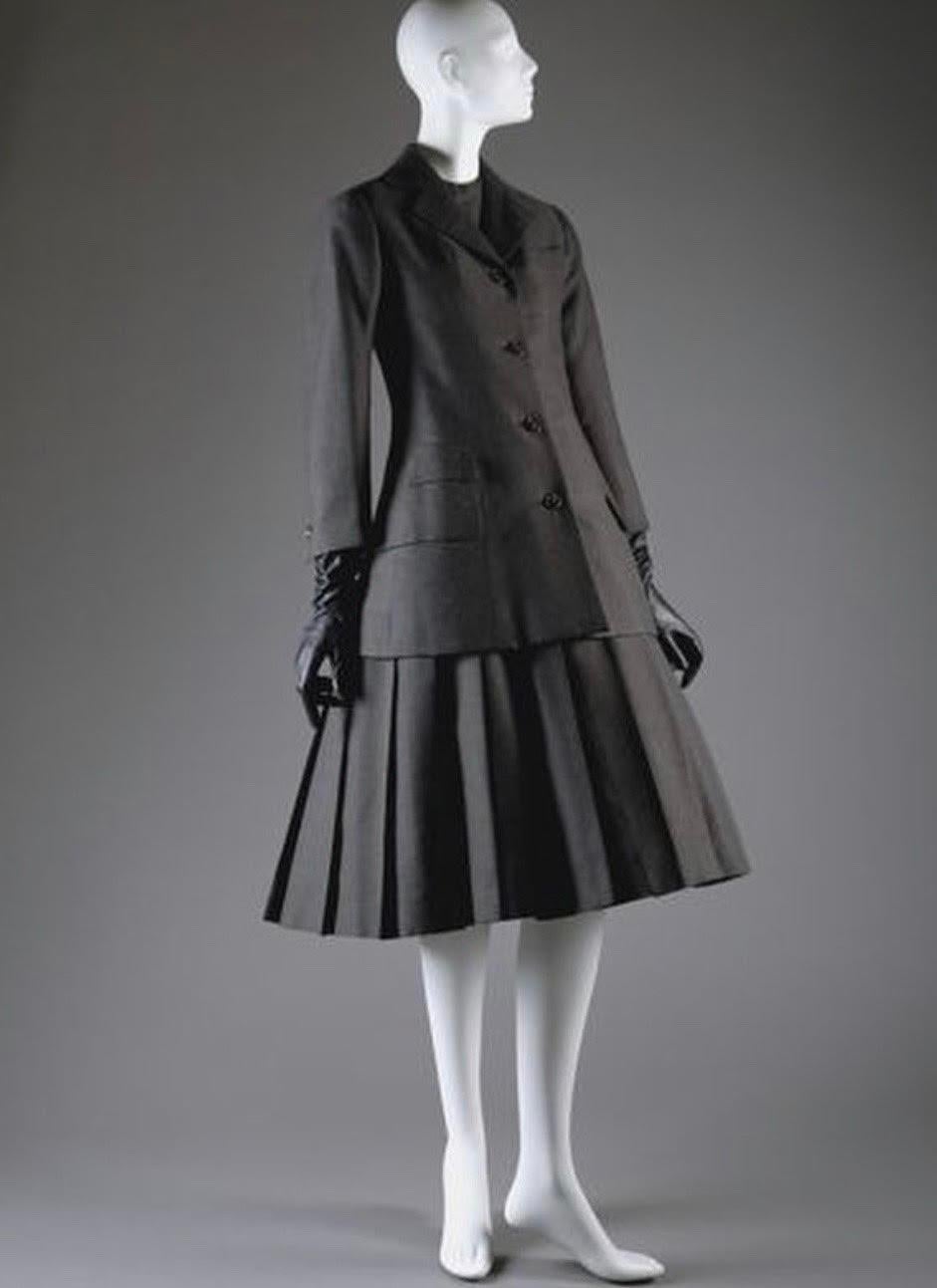 Jacques Heim Couture Dress and Jacket Set Circa 1956 9