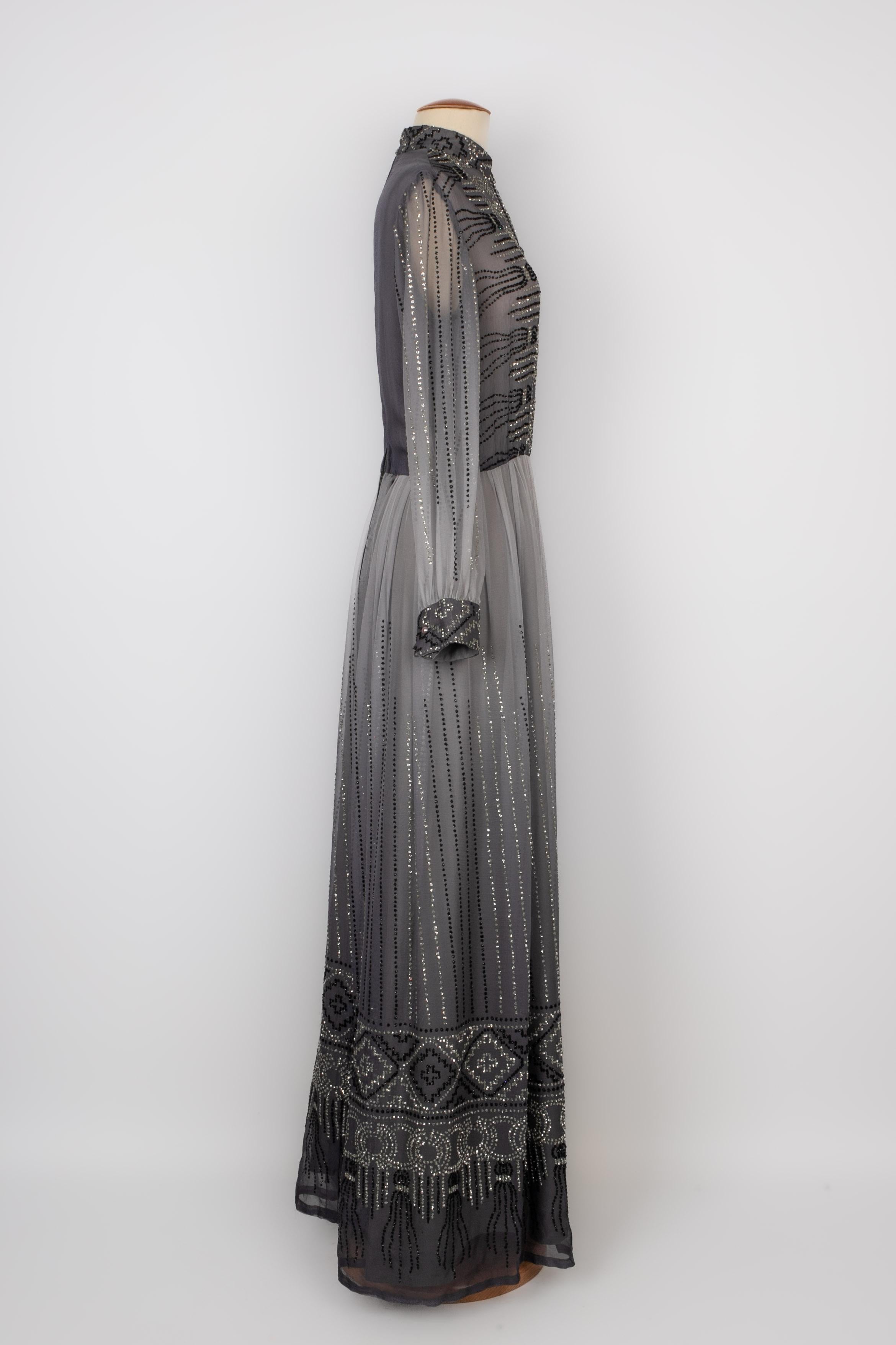 Gray Jacques Heim dress For Sale