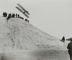 Antique Merlimont. First Flight of Gabriel Voisin in the Archdeacon glider