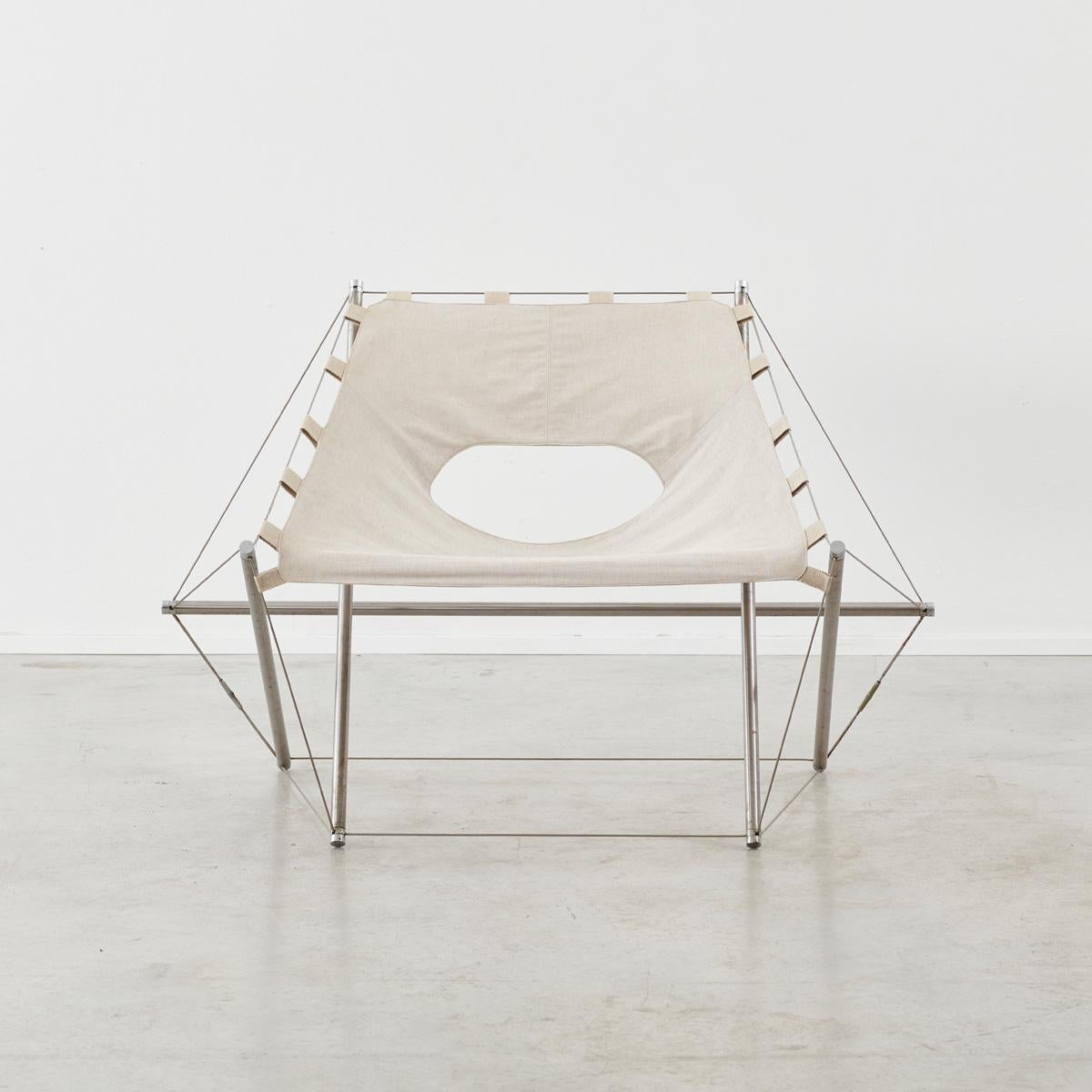 Moderne Chaise Galaxie de Jacques Henri Varichon pour Steiner, France 1972