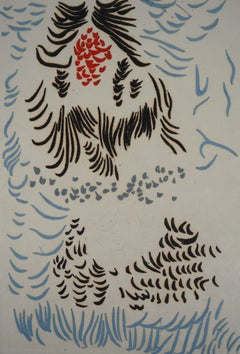 Surrealists Seaweeds - Original color Etching and Aquatint