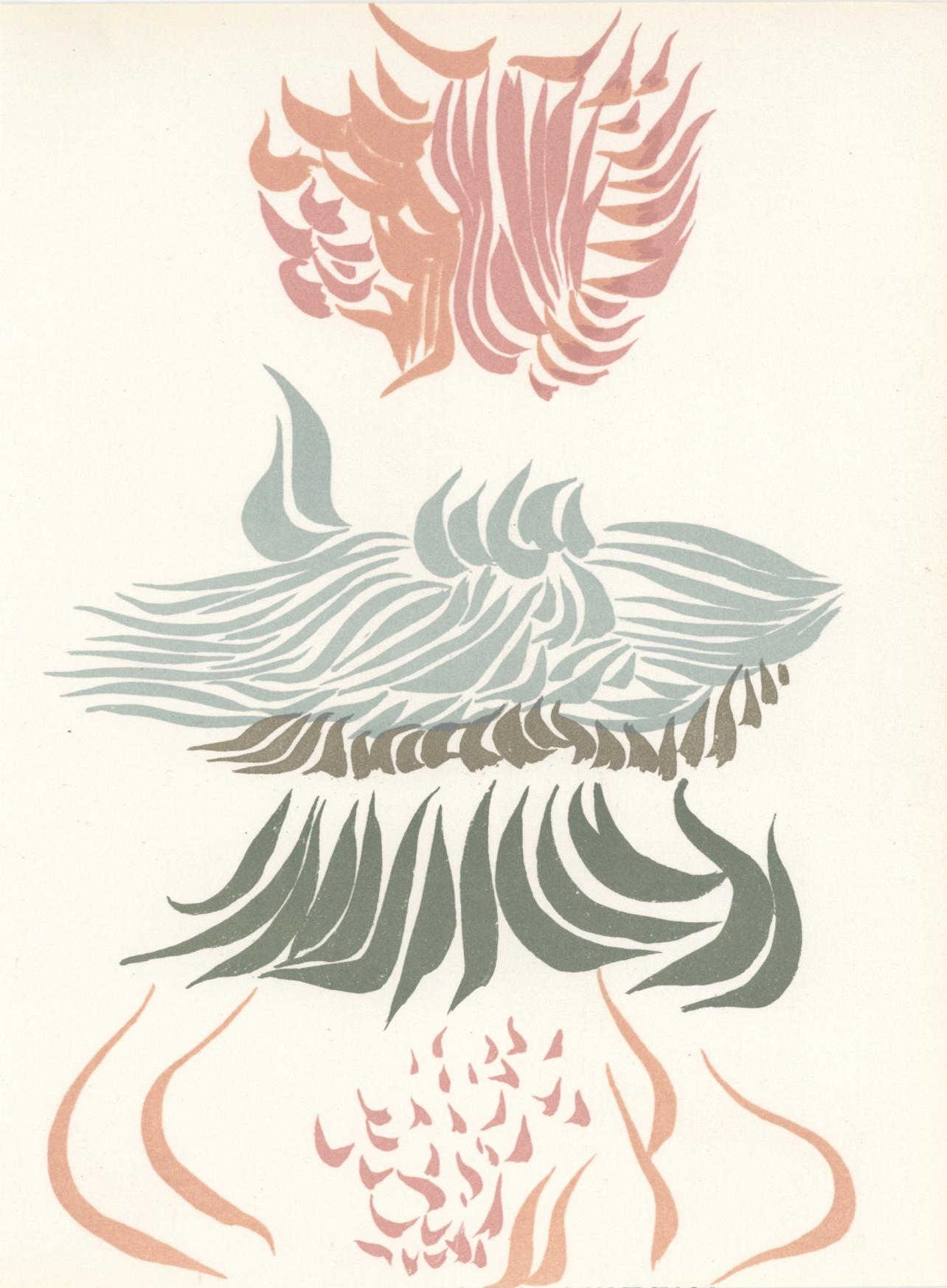 Jacques Herold Abstract Print - Hérold, Composition, XXe Siècle (after)