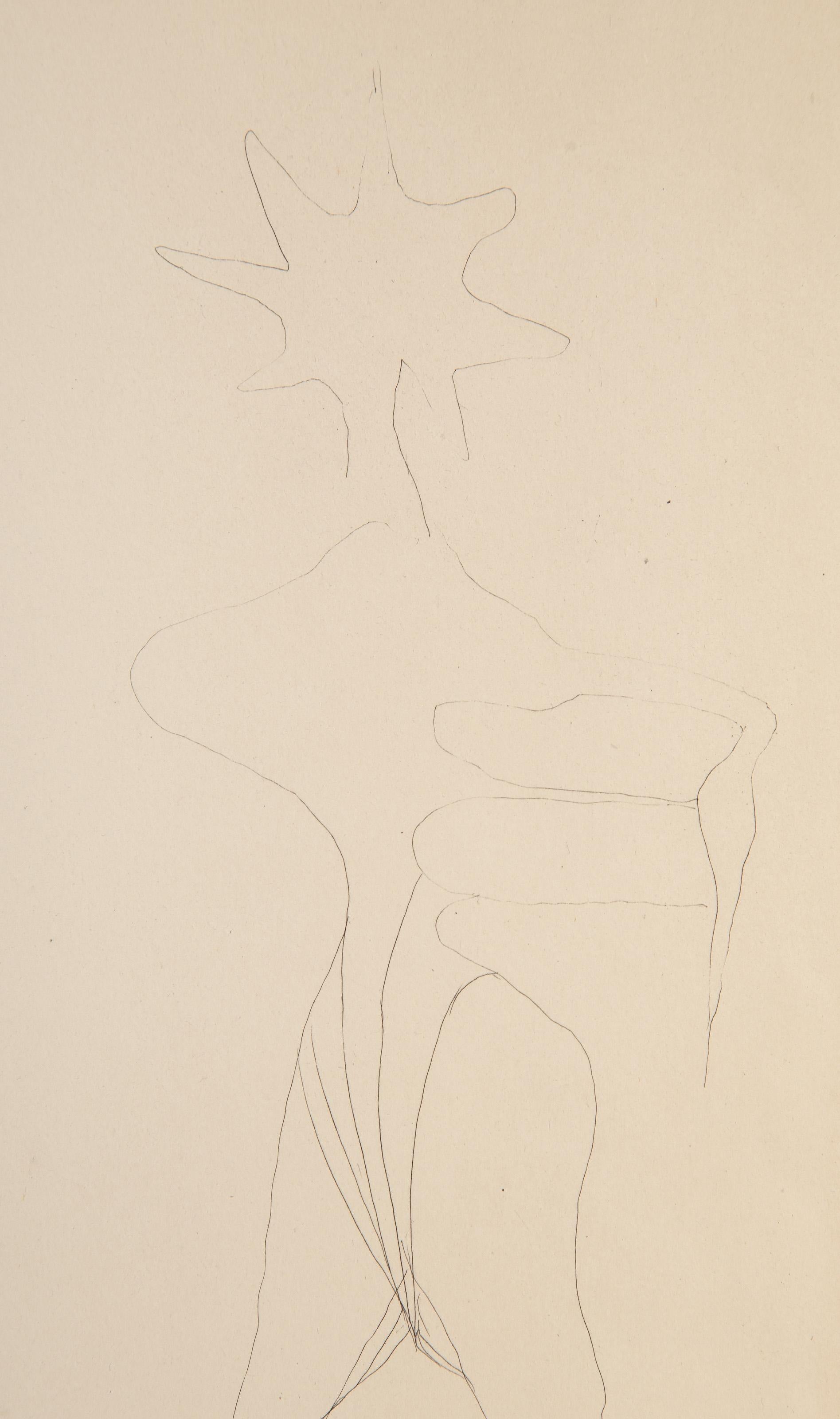 Geometrische Figuren, moderne Radierung von Jacques Herold im Angebot 3