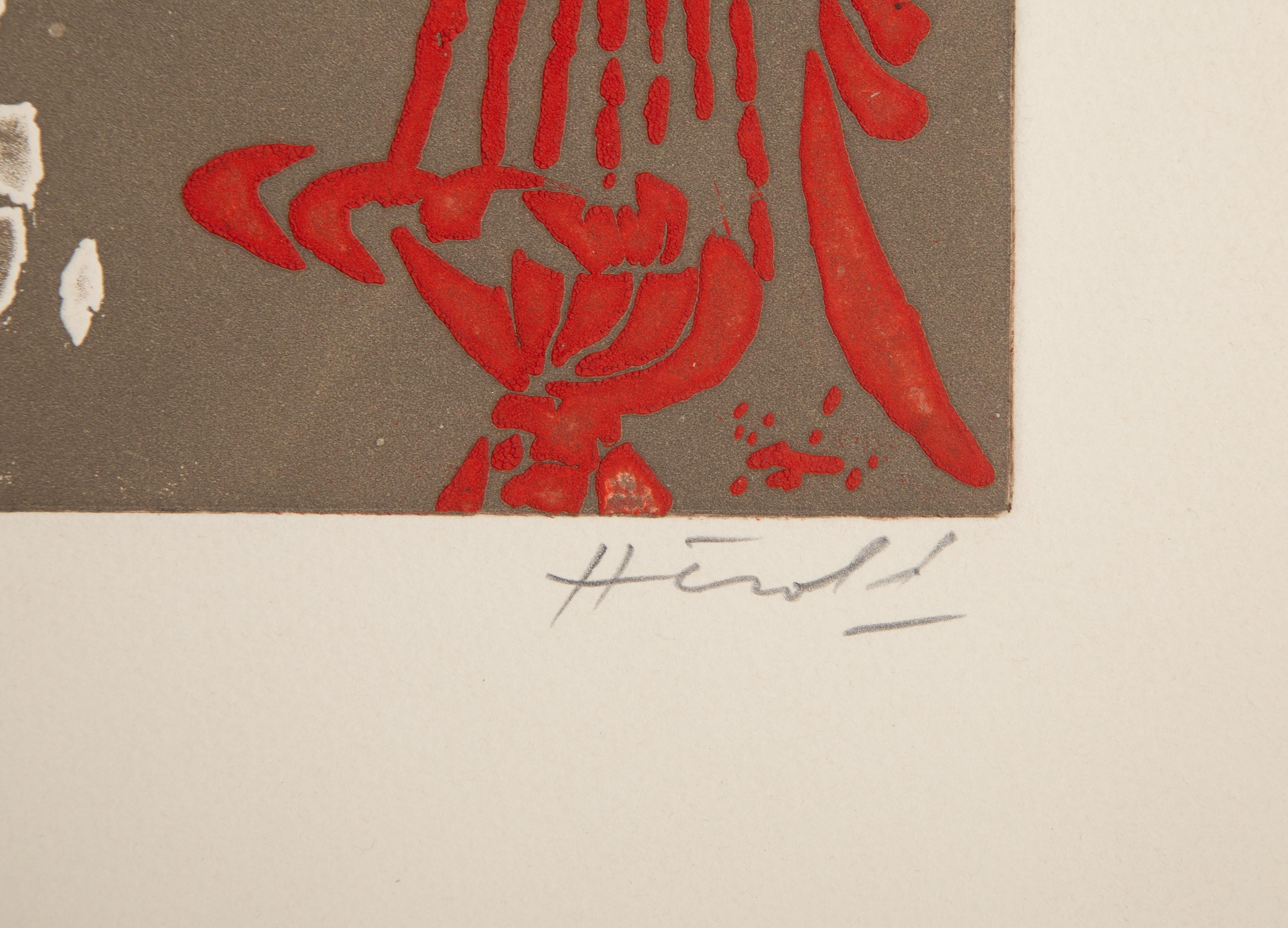 L'extreme Occidentale, Surrealist Etching by Jacques Herold For Sale 3