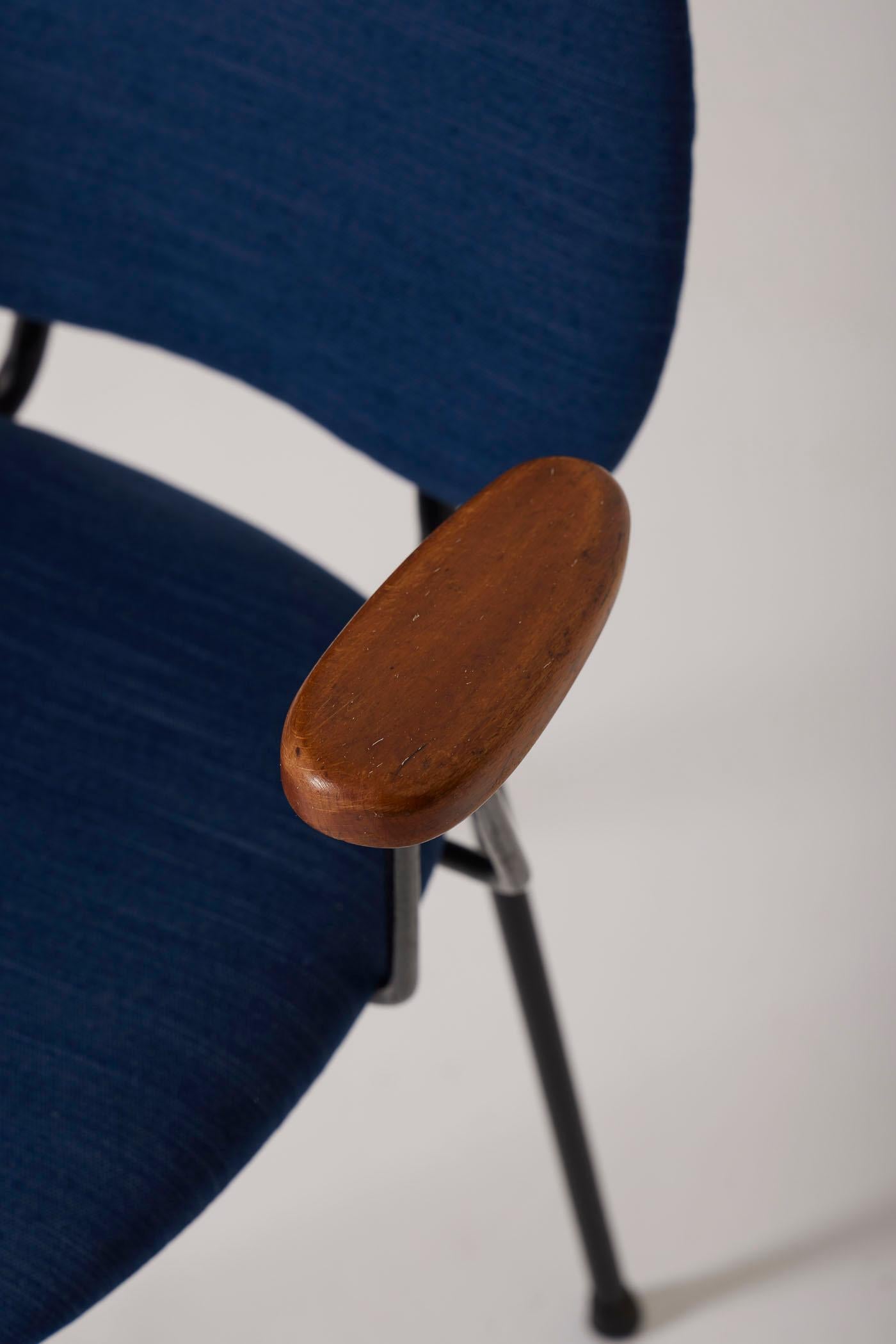 Jacques Hitier Armchair, 1950s For Sale 5