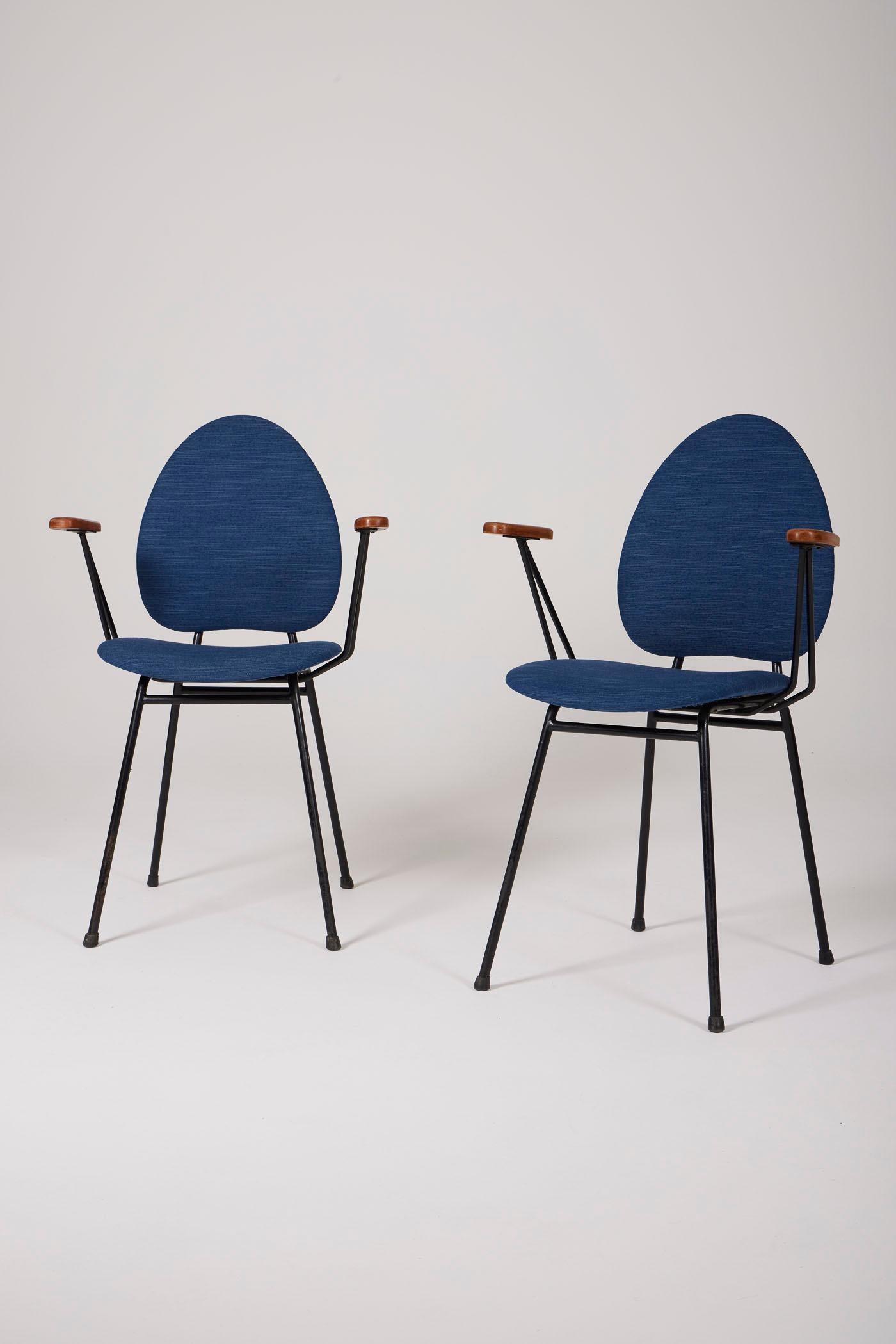Jacques Hitier armchair For Sale 10
