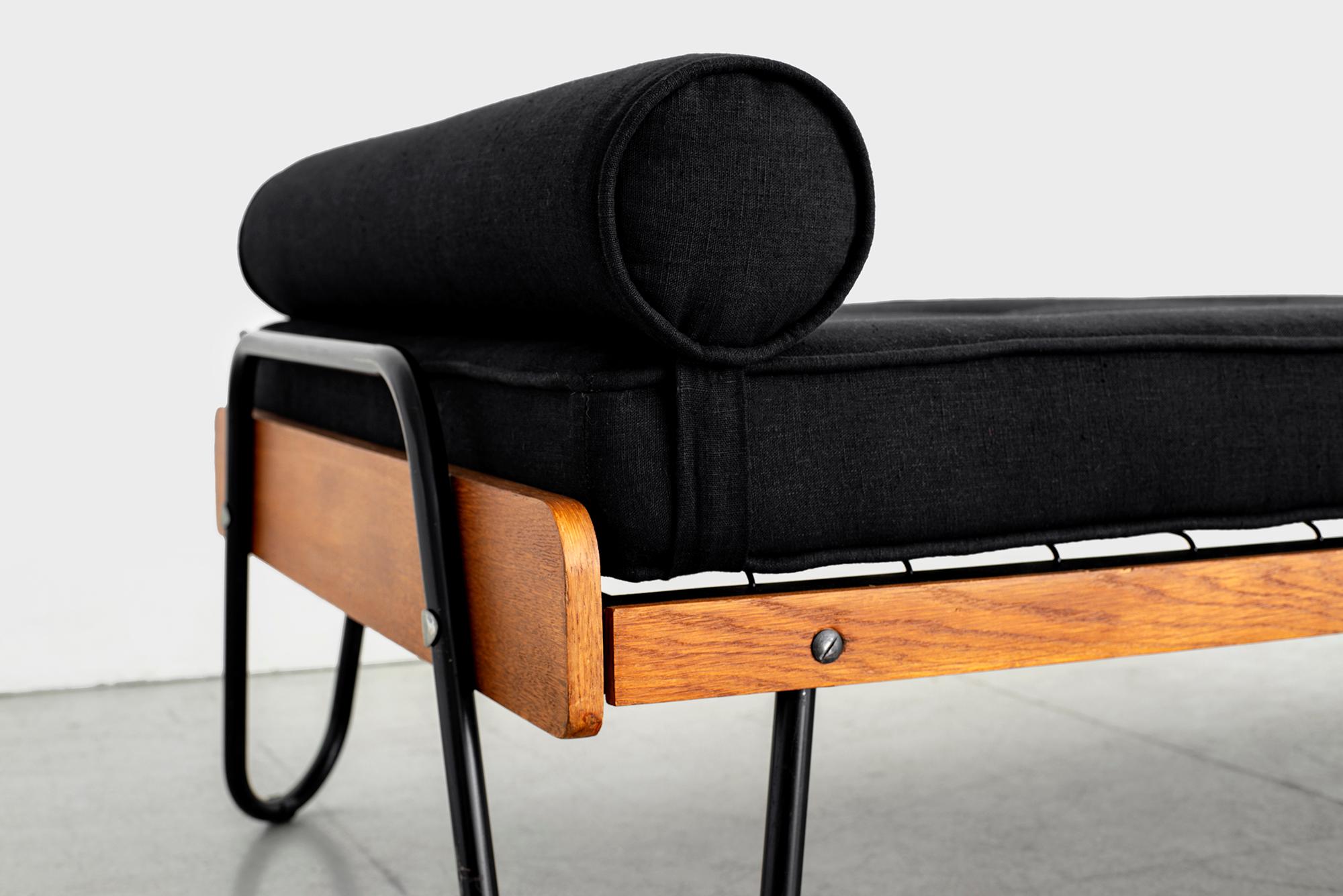 Mid-20th Century Jacques Hitier Daybed