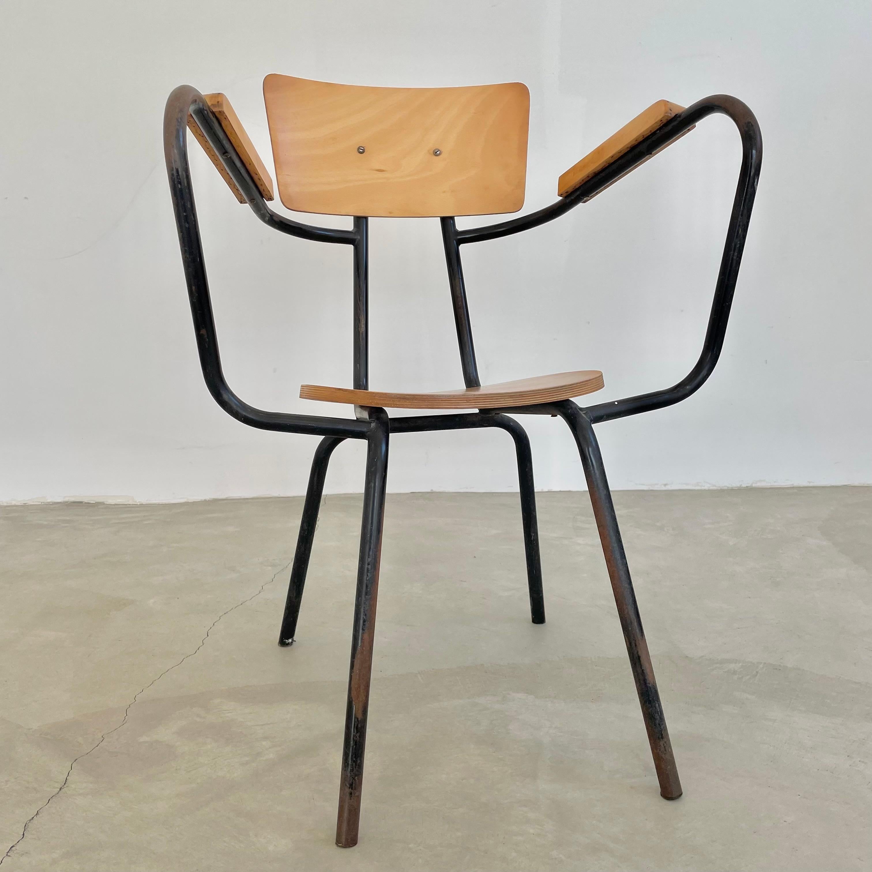 Jacques Hitier Skulpturaler Sessel, 1950er Jahre, Frankreich im Angebot 11
