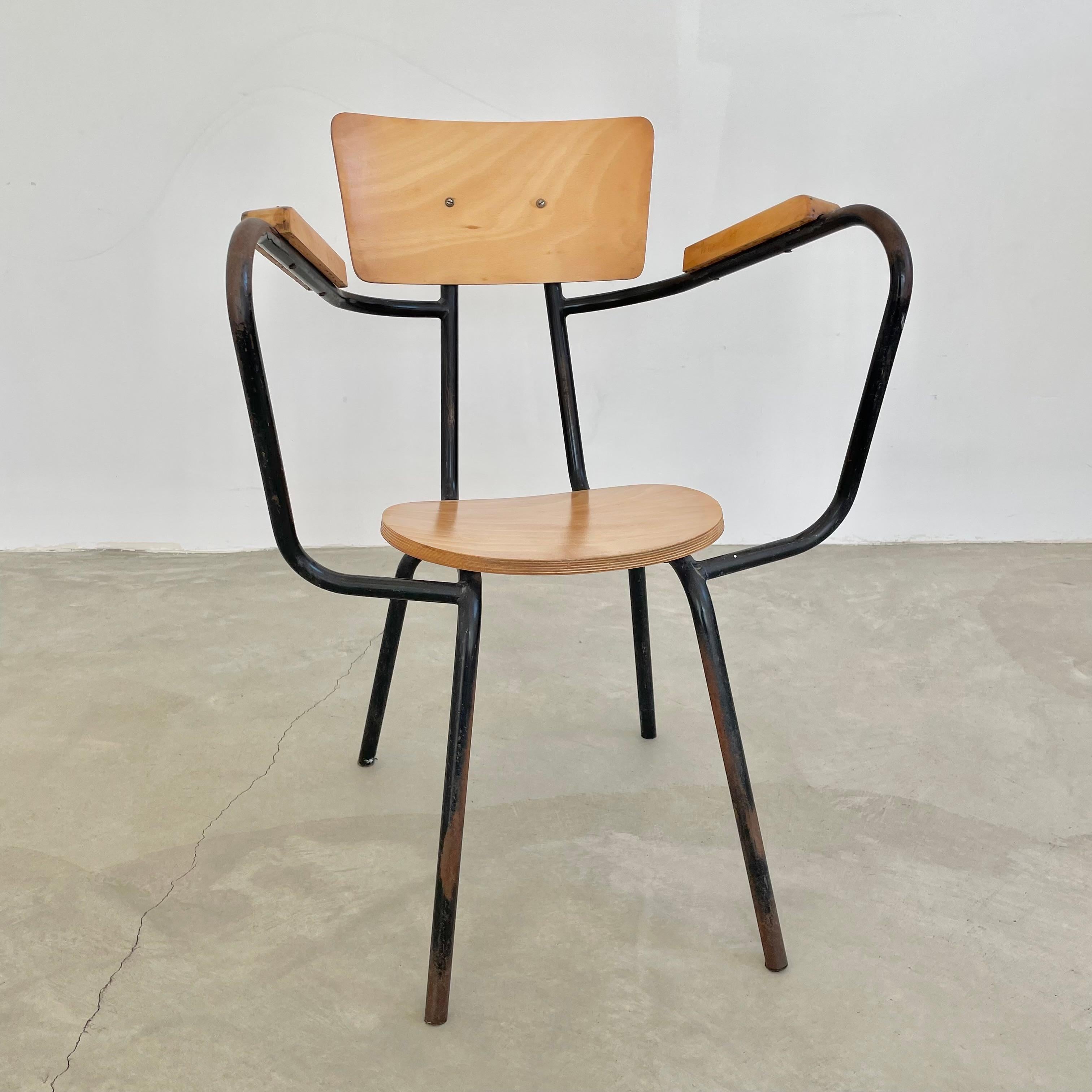Jacques Hitier Skulpturaler Sessel, 1950er Jahre, Frankreich im Angebot 12