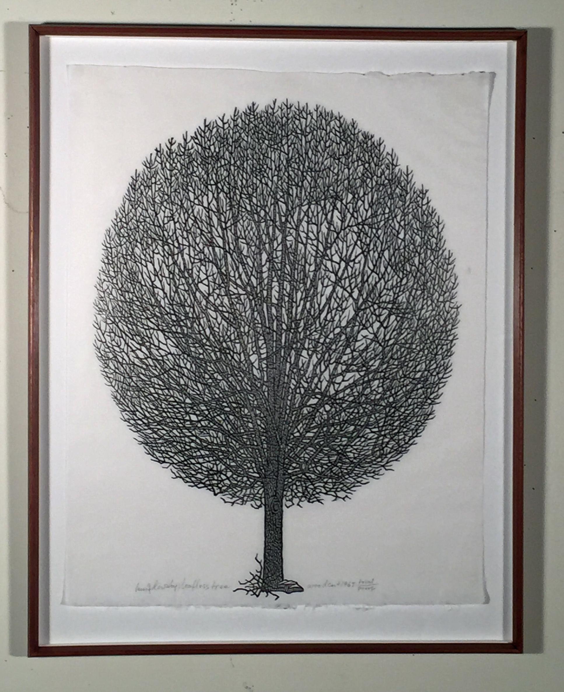 LEAFLESS TREE - Print by Jacques Hnizdovsky