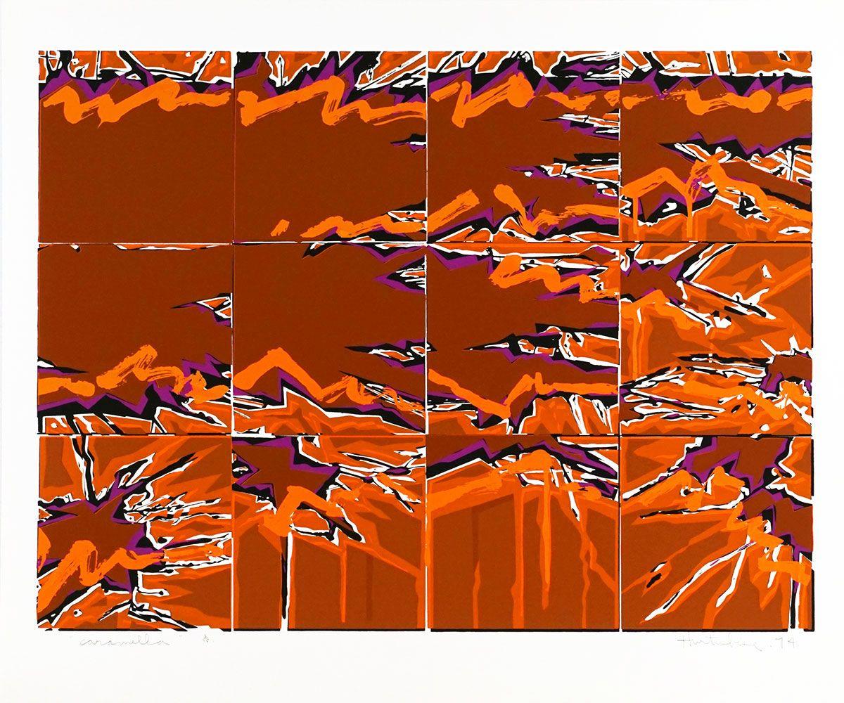 Jacques Hurtubise Abstract Print - Caramella