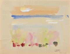 The Sunrise - Original Drawing by Jacques Ivane-Millérioux - 1961